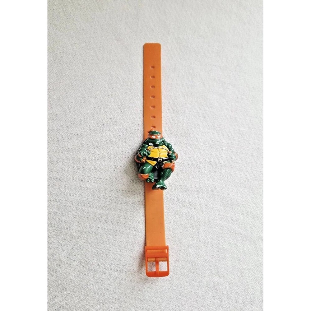 Teenage Mutant Ninja Turtles TMNT Michelangelo Digital Watch - untested as-is